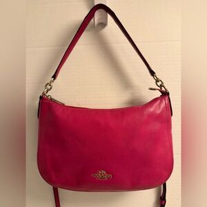 🌸 Vintage Y2K Coach Pink Leather Crossbody / Shoulder Bag 🌸